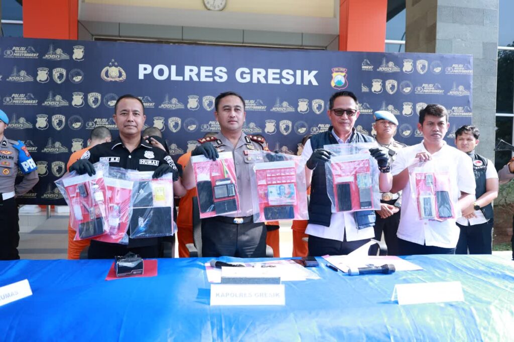 Polres Gresik Ungkap Jaringan Sabu di Menganti, Sabu Diamankan 31,811 Gram