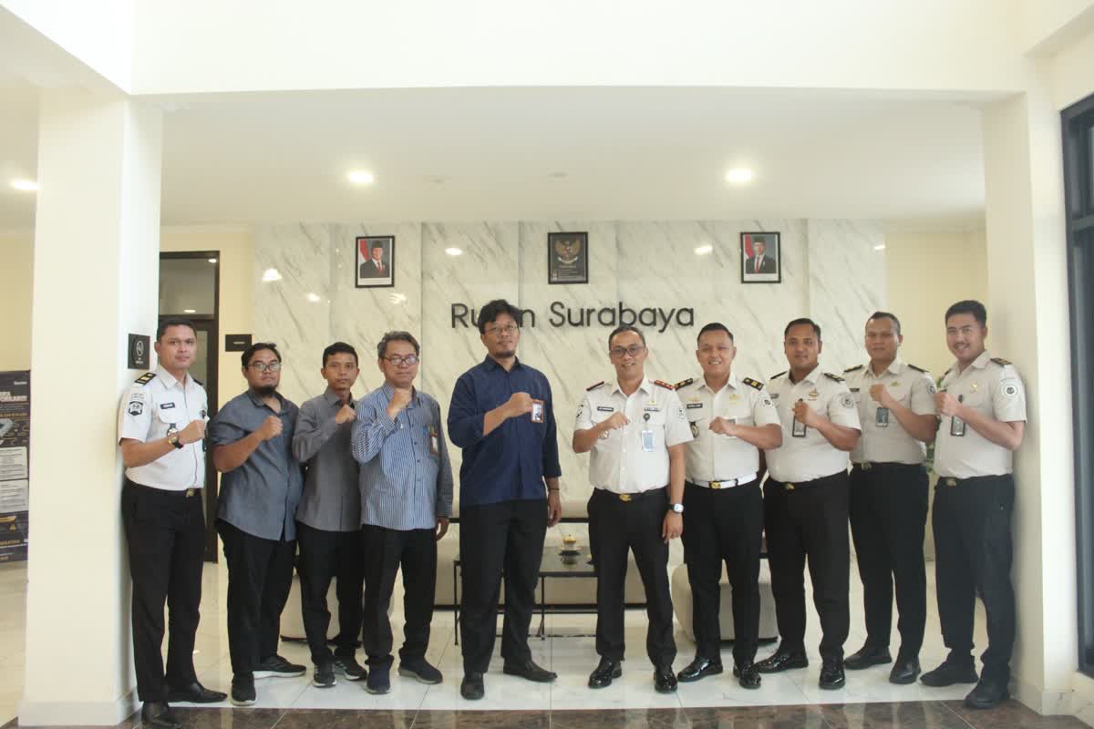 Foto: Ombudsman RI Perwakilan Jawa Timur meninjau pelayanan publik di Rutan Kelas I Surabaya, Medaeng, Sidoarjo, bersama jajaran Ditjen Pemasyarakatan.