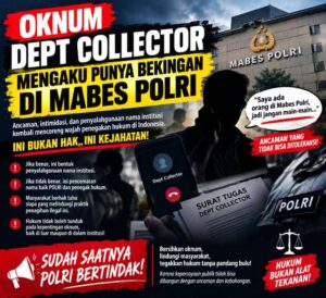 Lima Debt Collector Jadi Tersangka, Ancam Warga dan Mengaku Punya Bekingan Mabes Polri