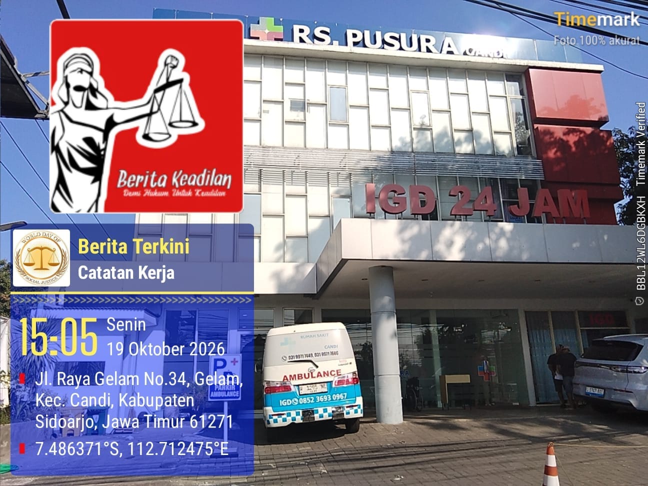 Enam Pertanyaan Prosedural Tak Dijawab, RS Pusura Candi Berdalih Privasi Pasien