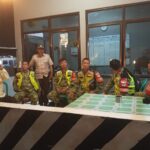 Hadir Berikan Rasa Aman dan Nyaman, Personel Koramil 01/Kranji Laksanakan Patroli Malam di Wilayah Binaan
