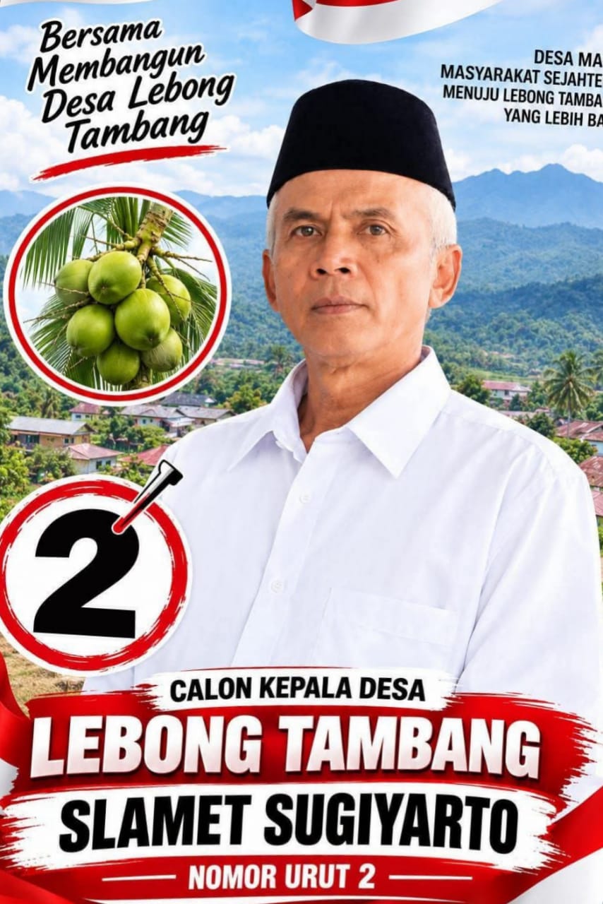 Slamet Sugiyarto, Cakades Lebong Tambang yang Siap Bawa Perubahan