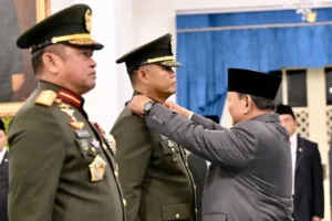 Rotasi TNI: Presiden Prabowo Lantik Maruli dan Tandyo Budi