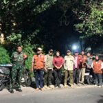 Cegah Tawuran dan Kenakalan Remaja, Koramil 07/Cipayung Bersama Komduk Gelar Patroli/Siskamling
