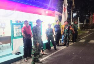 Koramil 08/Duren Sawit Perkuat Kamtibmas, Patroli Malam Minggu Antisipasi Tawuran dan Kenakalan Remaja