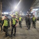 Rutin Gelar Patroli Malam, Koramil 02/Pondok Gede Cegah Kejahatan dan Jaga Kamtibmas di Wilayah Binaan