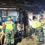 Jaga Wilayah Tetap Kondusif, Koramil 04/Jati Asih Gencarkan Patroli Malam