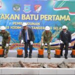 Gedung Makodim 0511/Tangerang Selatan Mulai Dibangun, Danrem 052/Wkr Bacakan Amanat Pangdam Jaya