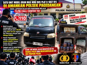 Misteri Mobil GranMax Muat Solar di Pagedangan: Polsek Didesak Buka Suara Soal Status Hukum