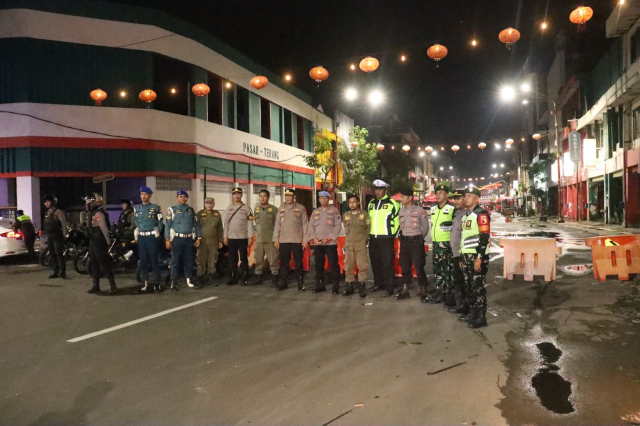 Gas Pol Awal Tahun, Polres Tanjung Perak Amankan Titik Vital Surabaya