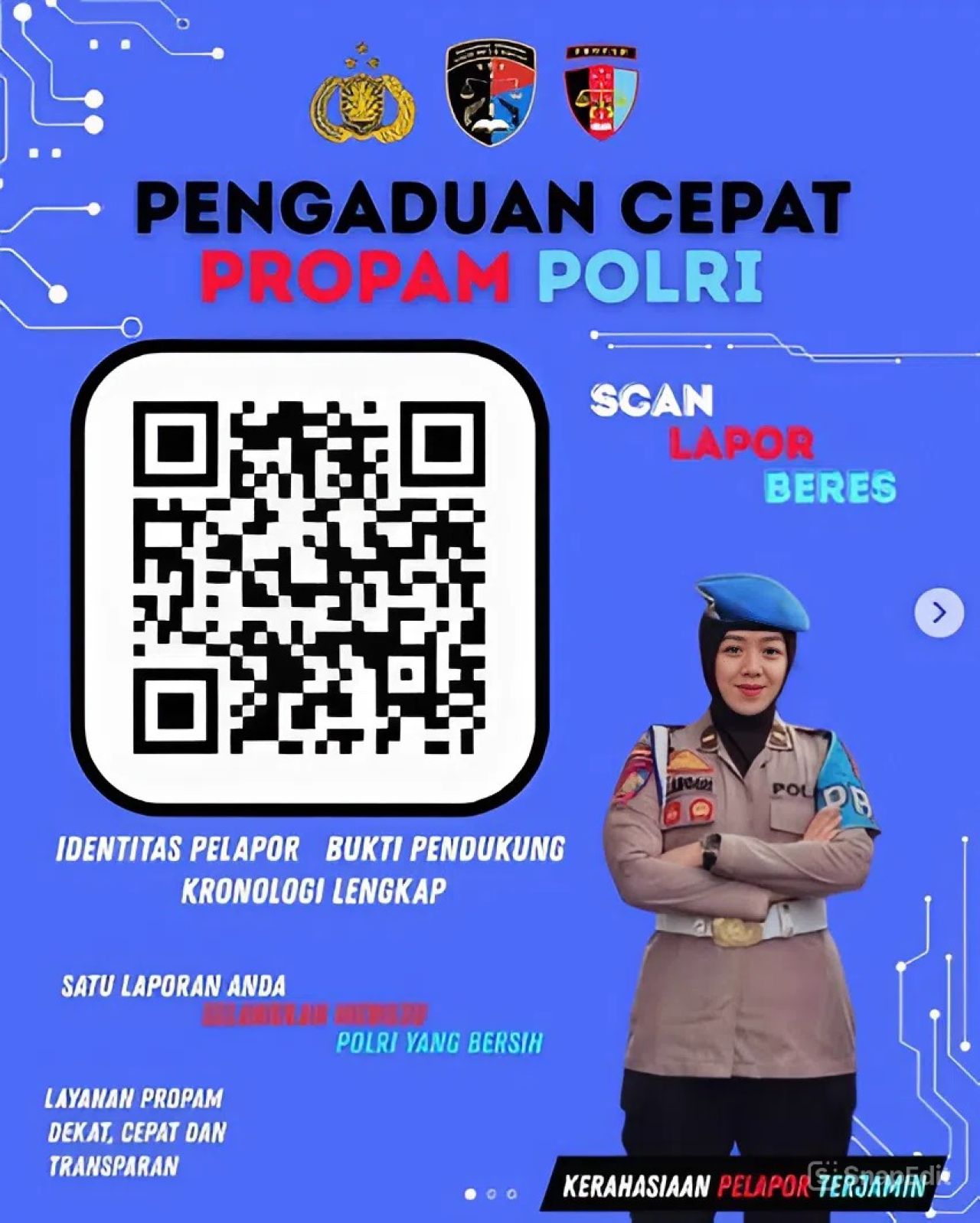 Lapor Propam Mabes Polri